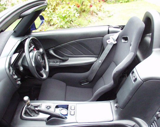 Border Carbon Fibre Seat on J's Seat Rails