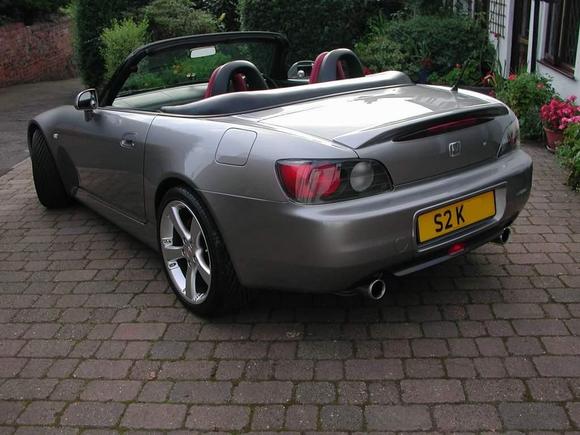 Rear End High Shot with OEM Spoiler