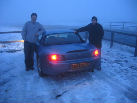 Posing at the Cat &amp; Fiddle