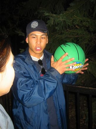 Jeff wins a Sprite Ball