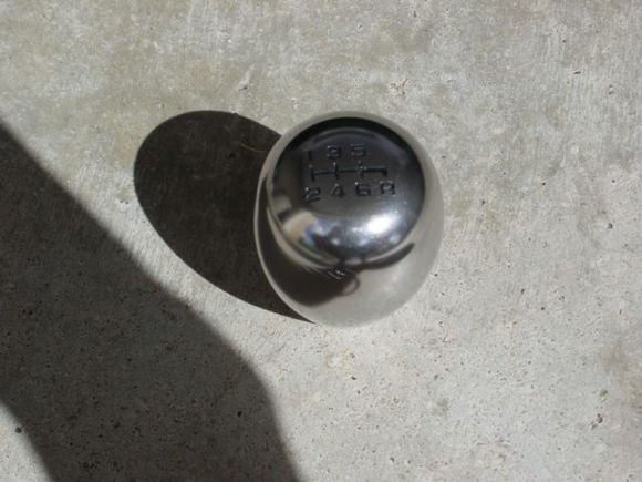 honda - titanium shift knob; 01