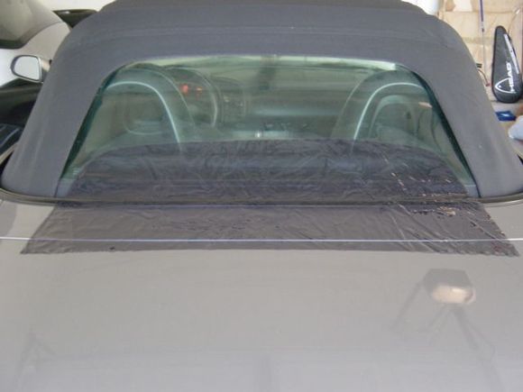 stongard - static plastic window tint (rear); 01