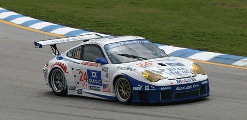 911 GT3 race car for american le mans series