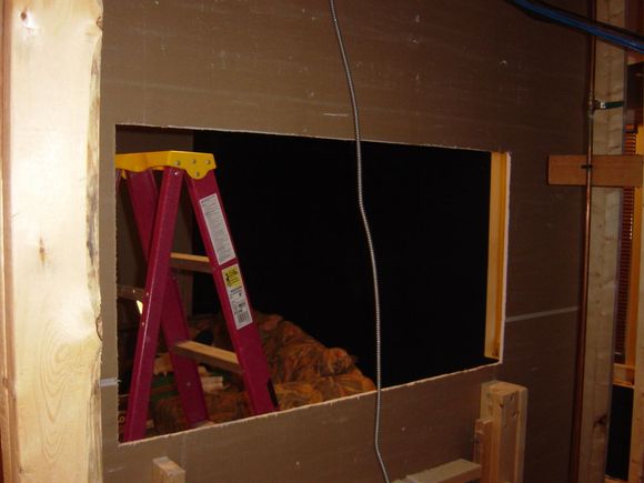 Removing existing framing