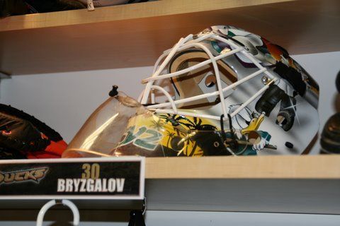 Bryzgalov helmet