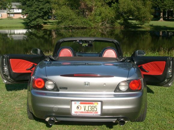 Rear shot after cleaning