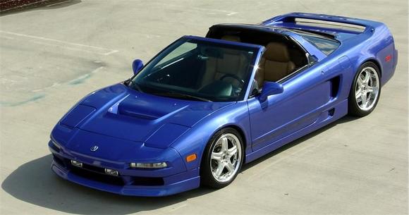 Beautiful Blue NSX