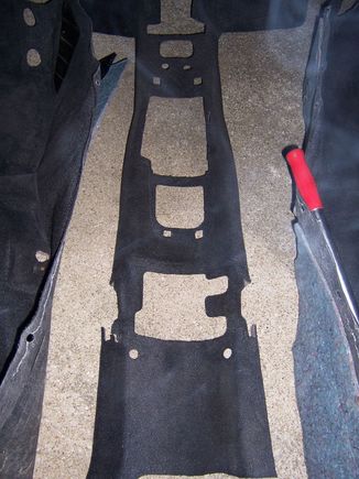 2001 S2000 console carpet