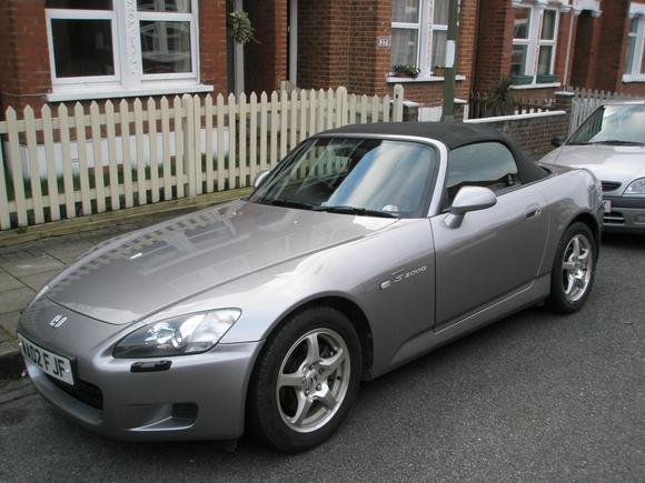 My S2000 2002 Silverstone/Red