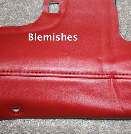 Leather Blemishes