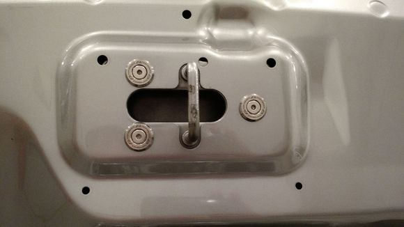 Upgraded APR fasteners hood latch