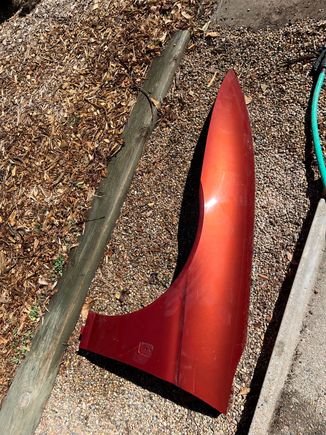 Top coat is in pretty good shape