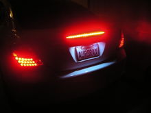 Oznium Full TBL, LED dome light modified license plate lights