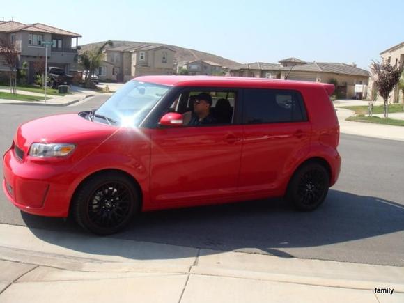 2009 XB RS 6.0
-AEM cold air intake
-Borla catback dual exhaust
-BBS LM 18x8 Continental Xtreme tires
-TRD springs, shifter, and strut tower brace