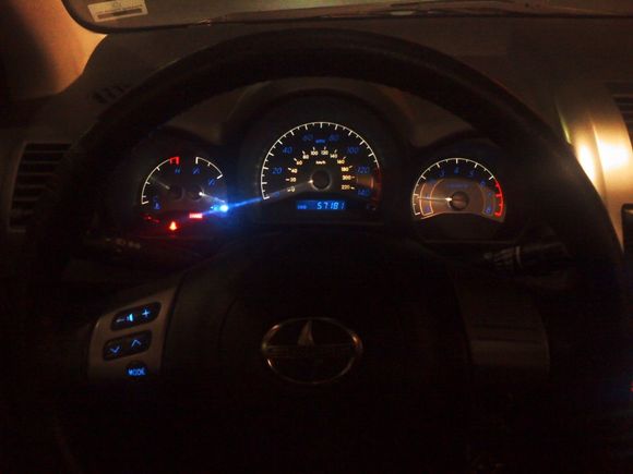 Led swap gauges n steering wheel buttons