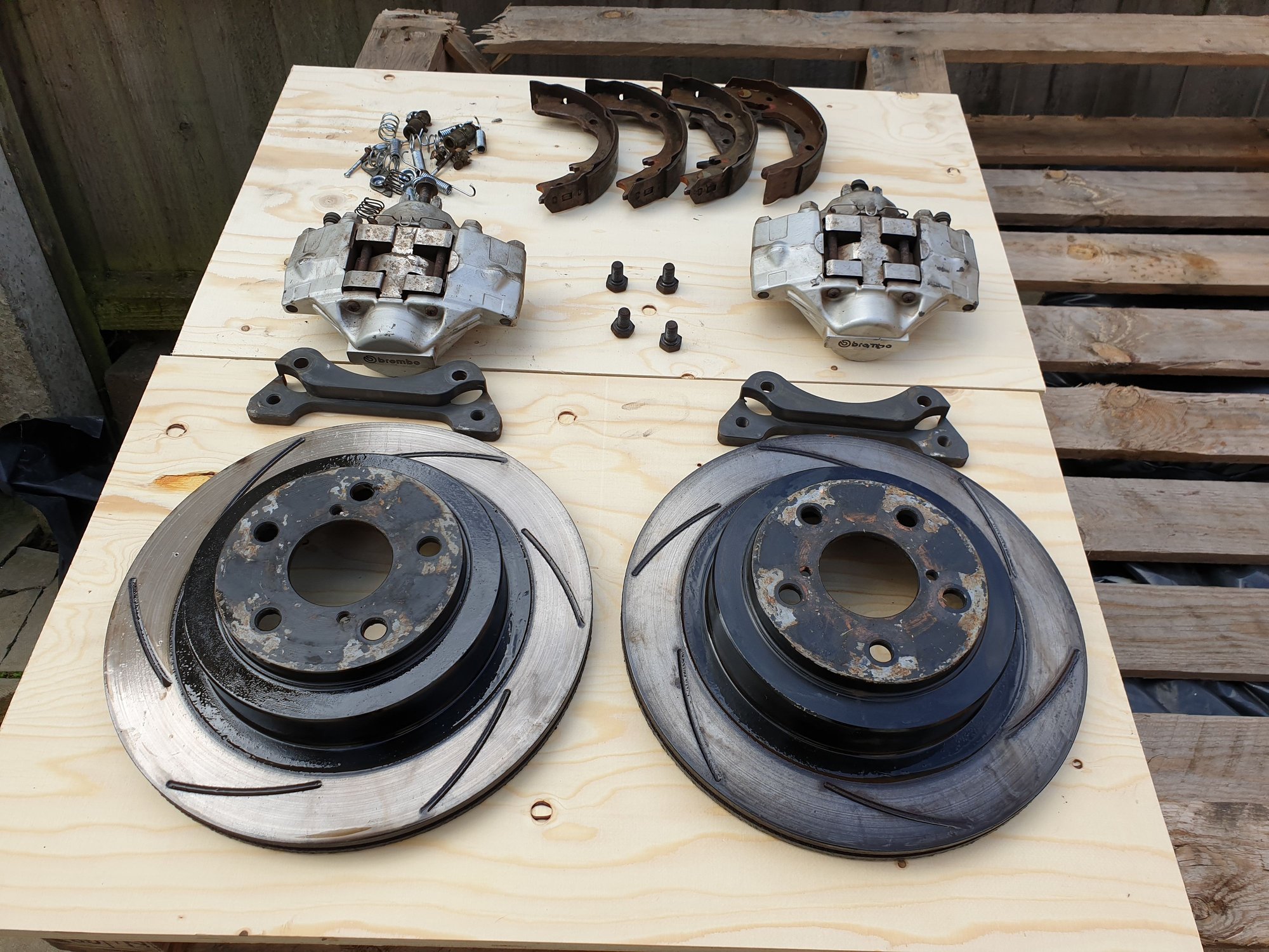 2 pot rear caliper conversion kit Subaru Enthusiast Forum