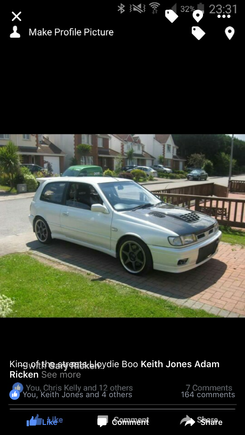 Not a Subaru - this was king of the streets in Eire back in early 2000s 509 bhp and 1080 kg brothers car