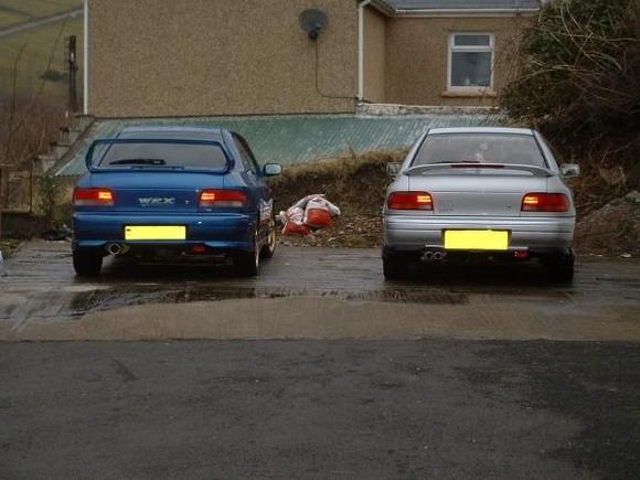 my95 wrx next to my type r