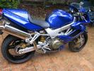My bike and its colour changes