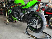 At home ready for the tear down and getting it track ready. 