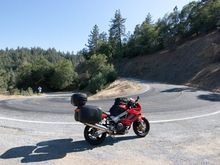 VTR on the back of Mt. Hamilton, San Jose, CA