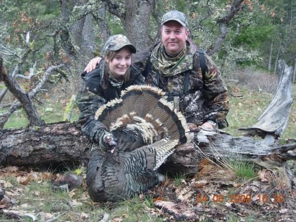 Danielle's 1st Turkey 
04/08