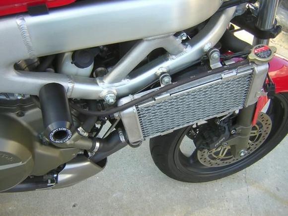 Motovision frame sliders