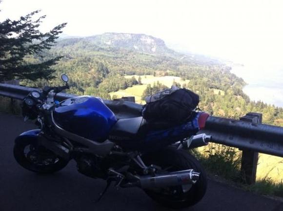 stopped at cape horn on the way to the cabin.