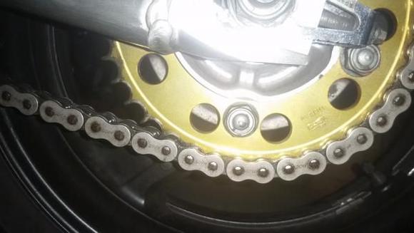 Sprocket and chain