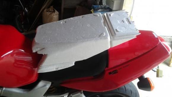 added morebto it with the last of the glue maybe by payday I will have the last of the tail added and filled. supposed to be a winter project.