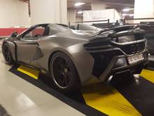 Outrageous Mclaren 650s Spider FAB Design VAYU RPR spotted in Monaco by @mdksupercars.