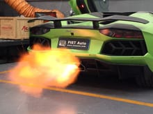 Lamborghini Aventador LP700 x Fi Exhaust – Spit Insane Flame.