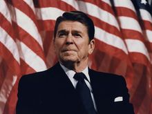 reagan at durenberger rally