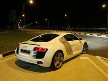 the back of the car