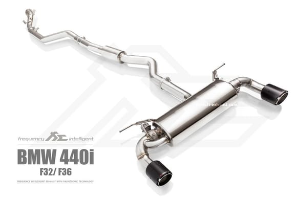 Fi Exhaust for BMW F32/F36 440i – Full Exhaust System.