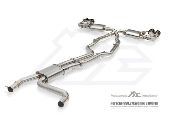 Fi Exhaust for Porsche 958.2 Cayenne S Hybrid – Full Exhaust System.