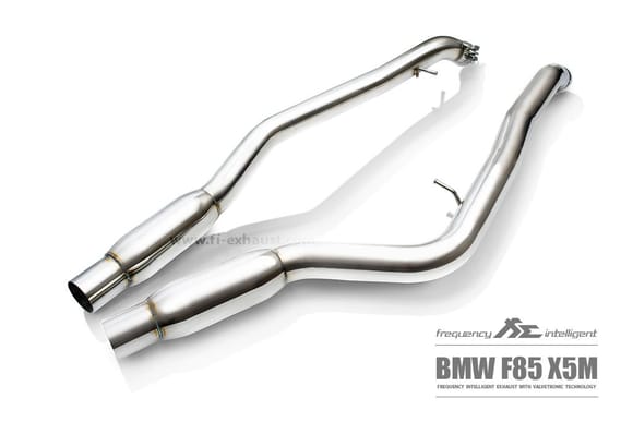 Fi Exhaust for BMW F85 X5M – Front Pipe