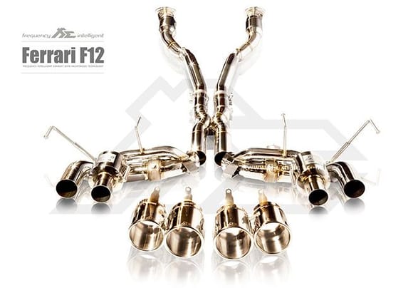 Fi Exhaust for Ferrari F12 Berlinetta – Full Exhaust System.