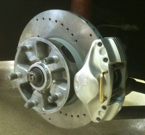 3 inch bolt spaced Brembo's with repro 908 pad pins