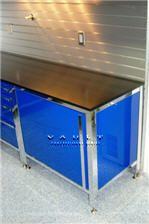 WorkBase with custom 36"-wide door.