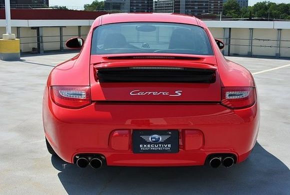 Porsche 911 Carrera S  Complete Detail and Full Front Wrap in Xpel Premium Paint Protection Film.  Full Hood, Fenders, Mirrors, and Front Bumper