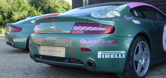 Aston Martin with QuickSilver Exhuast fitted (7)