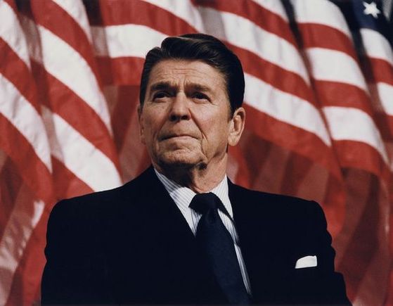 reagan at durenberger rally
