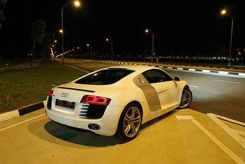 the back of the car