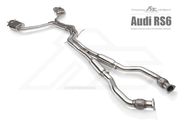 Fi Exhaust for Audi RS6 – Full Exhaust System.