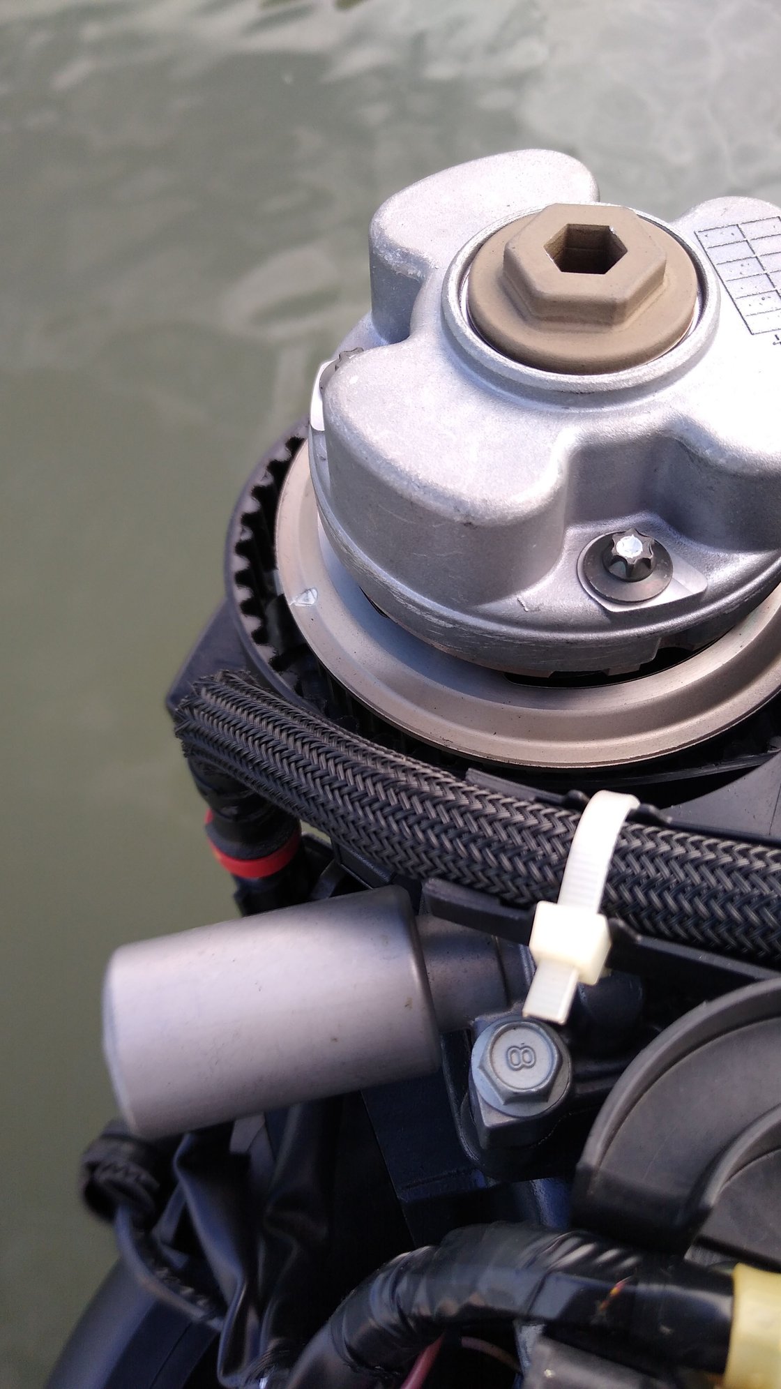 F300 timing belt jumped off... probably thrust bearing? Page 3 The