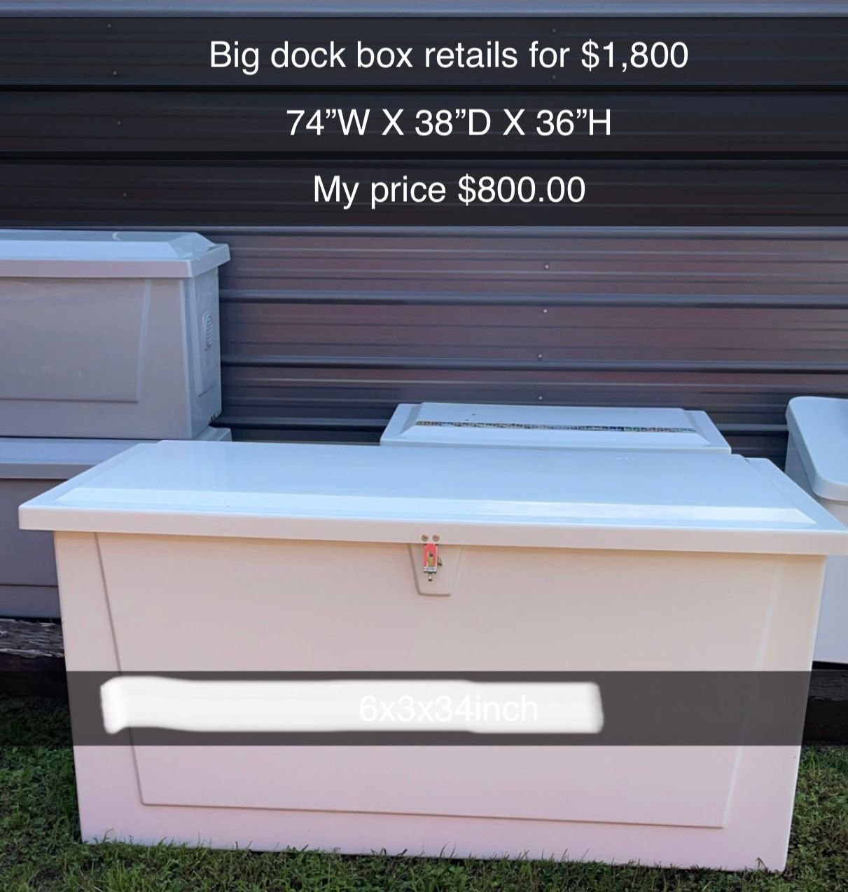 Dock Boxes For Sale The Hull Truth Boating and Fishing Forum