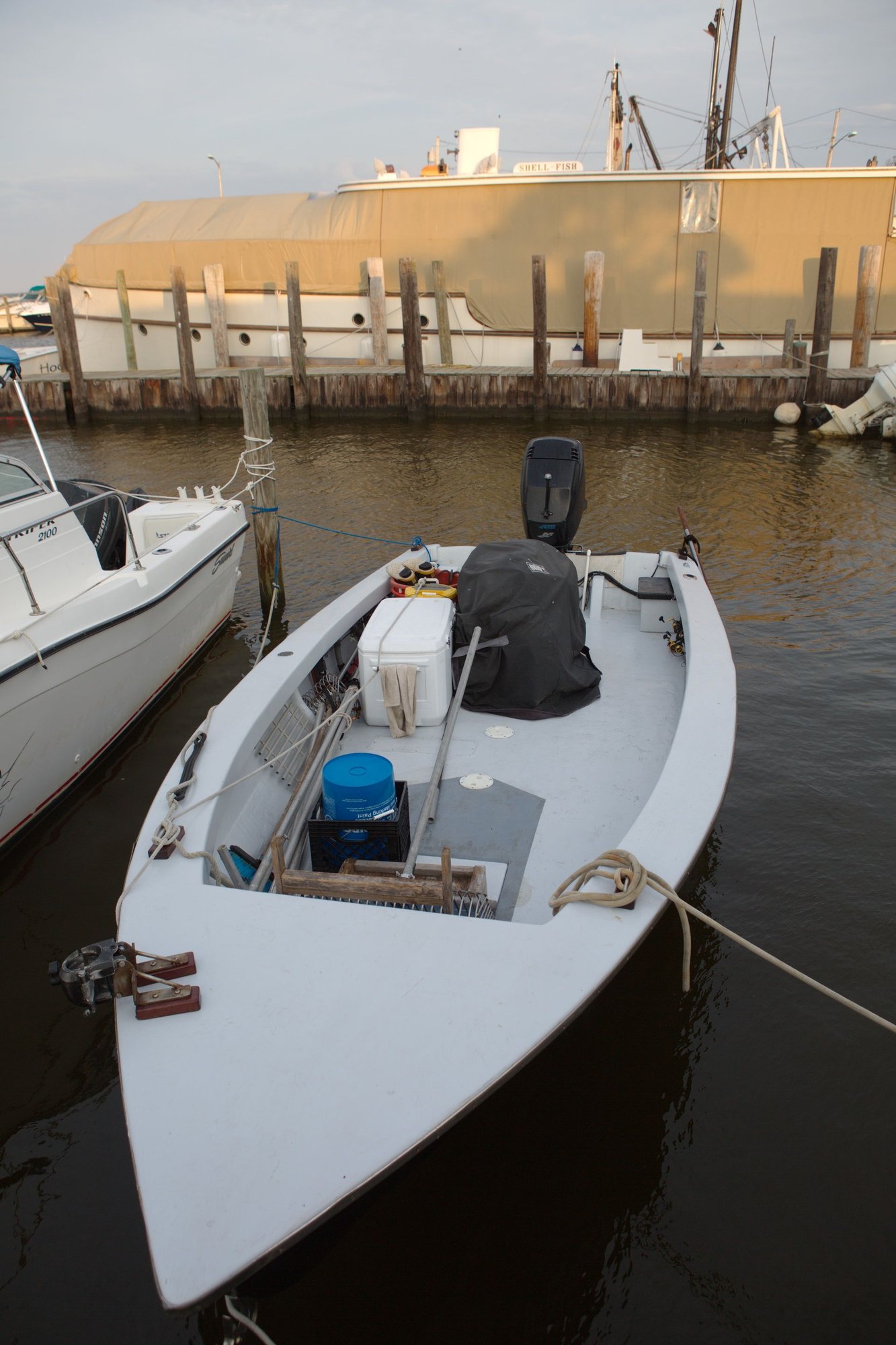 Custom built 20' fiberglass Vhull for sale 6,700.00 The Hull Truth