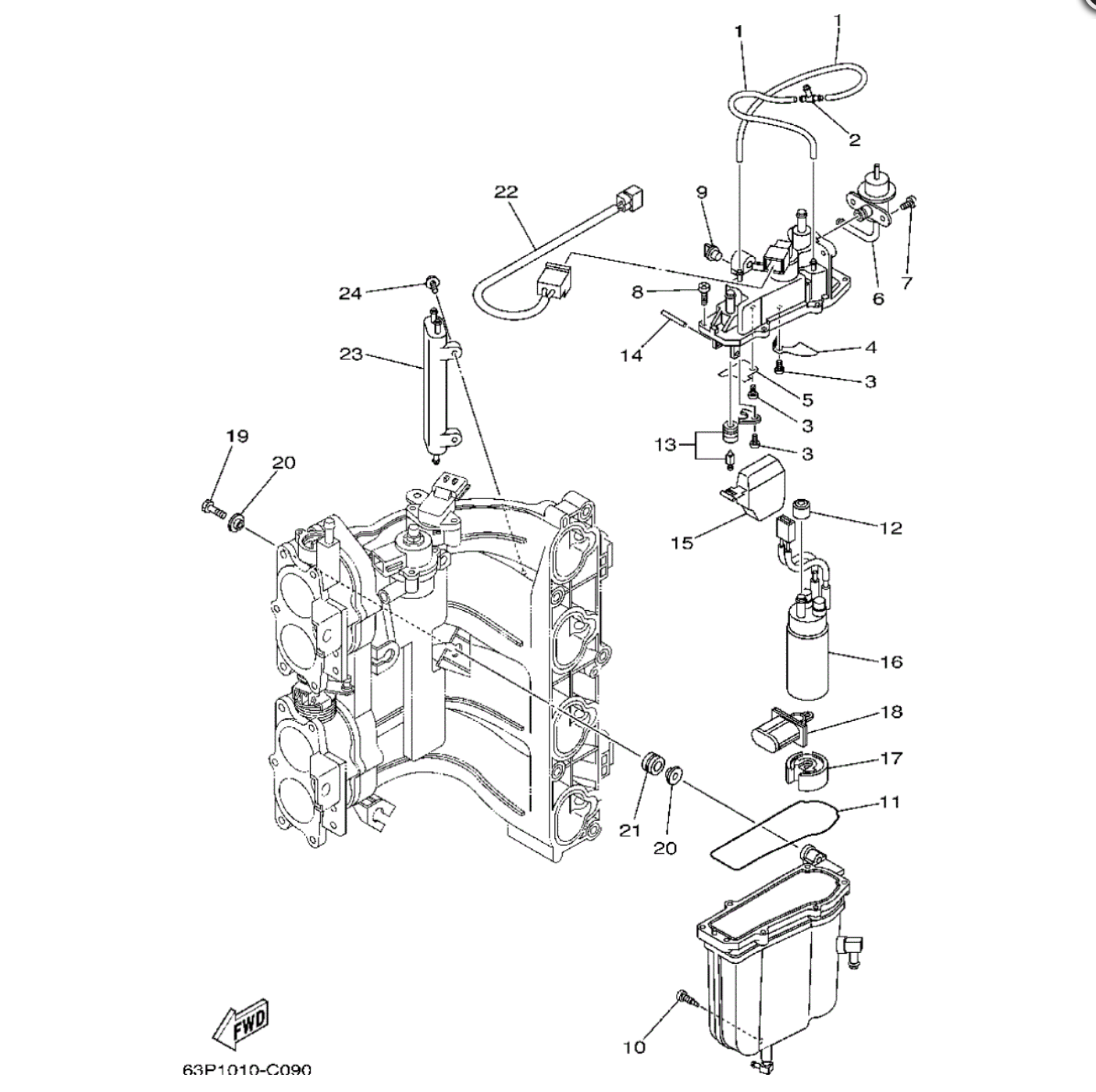 Yamaha 115 VST Filter Tips? The Hull Truth Boating and Fishing Forum