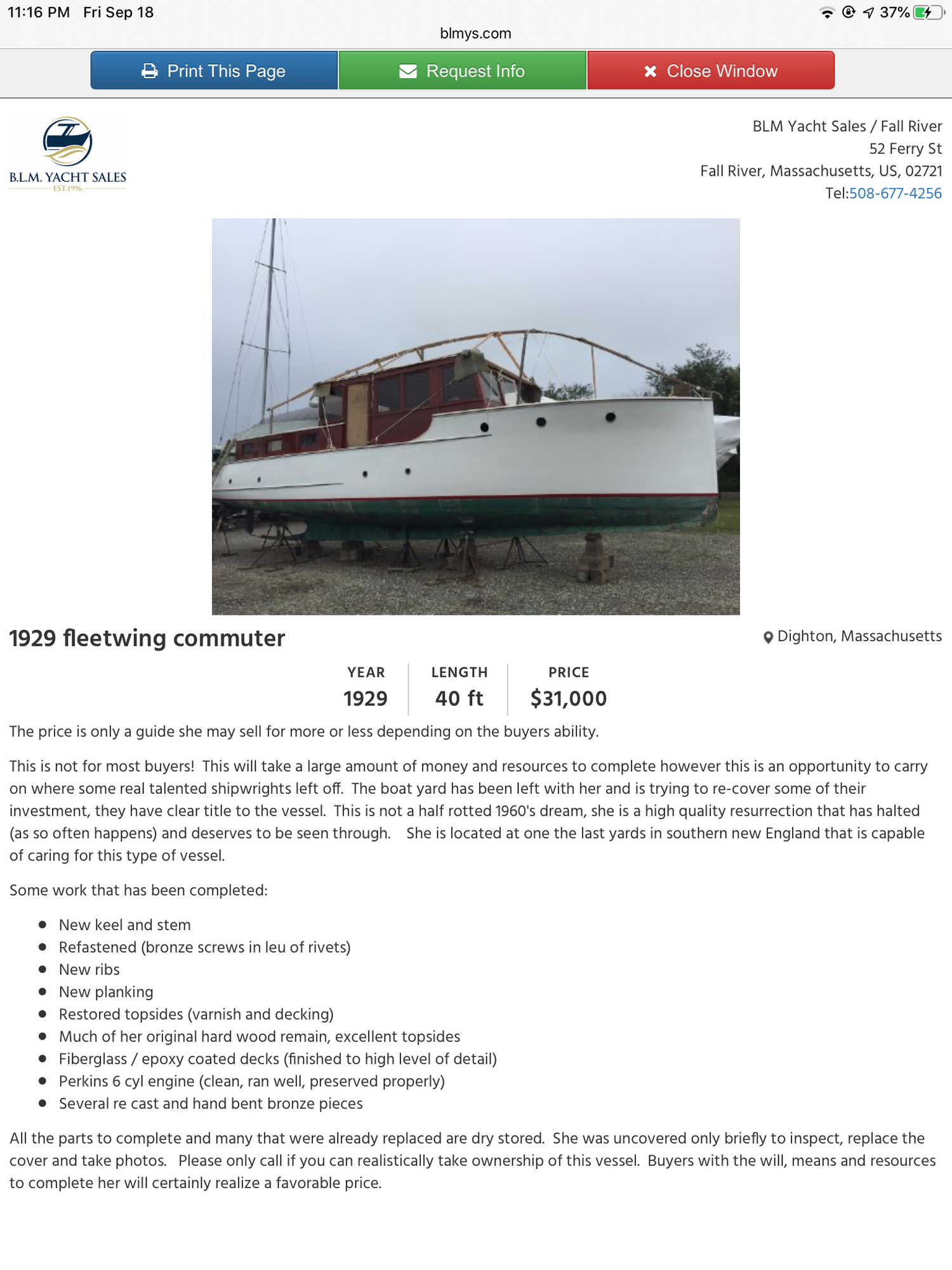 Boats For Sale in Massachusetts at